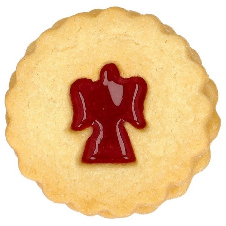 Linzer Ausstecher Engel 5cm - Spitzbuben Ausstecher Weihnachten