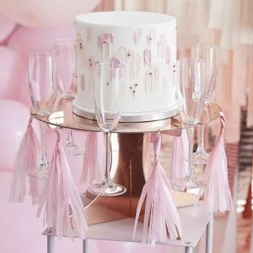 Treat Stand - Cake and Drink stand with Tassels