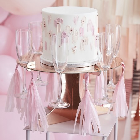 Treat Stand - Cake and Drink stand with Tassels