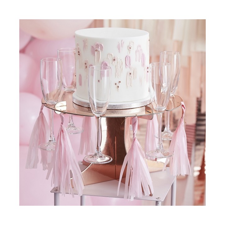 Treat Stand - Cake and Drink stand with Tassels