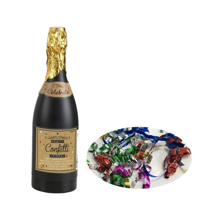 Confetti Shooter Champagne Bottle