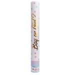 Amscan 40cm Confetti Cannon Gender Reveal GIRL