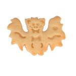 Städter Halloween Fledermaus 3D Plätzchen Ausstecher mit Auswerfer und Prägung