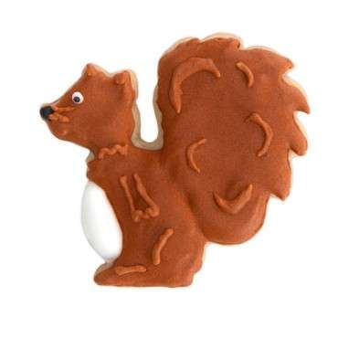 Squirrel Cookie Cutter – Cute Squirrel Cookies for Autumn and Winter!