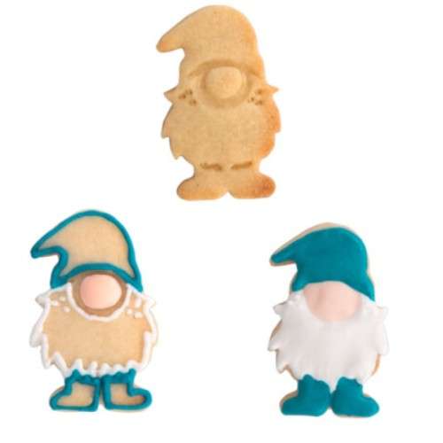 Städter Christmas-Gnome 3D Cookie Cutter