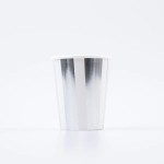 Meri Meri Silver Striped Cups, 8 pcs