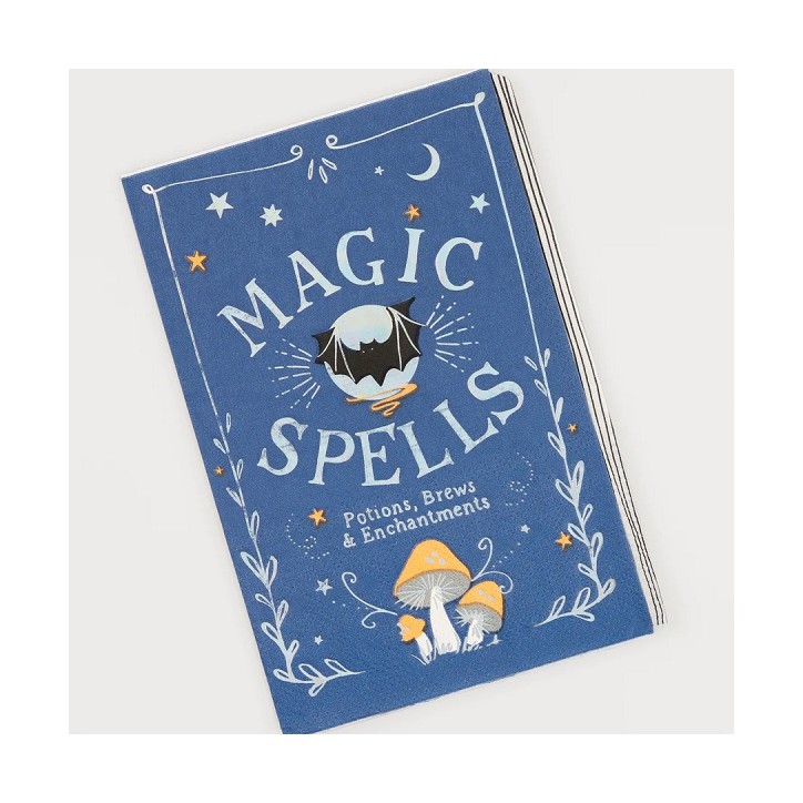 Magic Spell Book Napkins