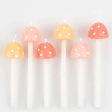 Toadstool Birthday Candles