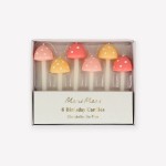 Meri Meri Mushroom Novelty Candles, 6 pcs