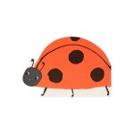 Meri Meri Ladybird Shaped Napkins, 20 pcs