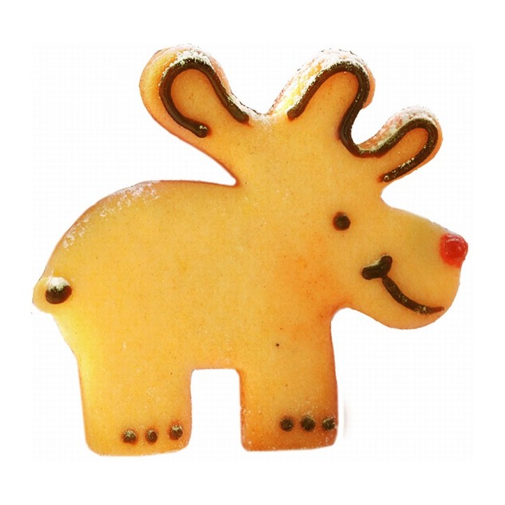 cute moose cookie cutter 122901