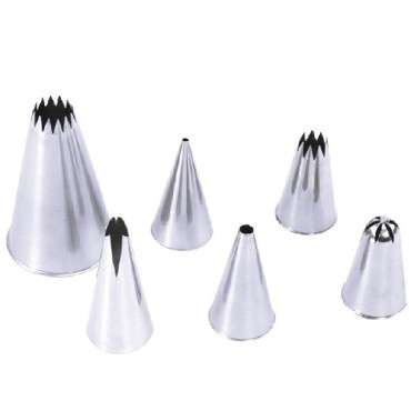 Vintage Cake Piping Tip Set 6 pcs - VTNZ001