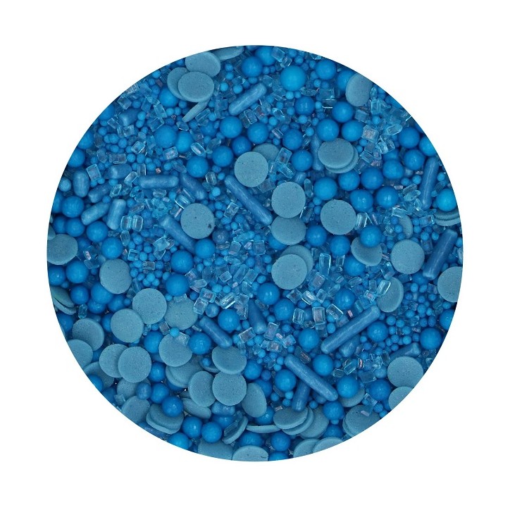 Blue Sugar Medley - Blue Sprinkles Mix