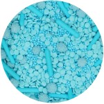 FunCakes Light Blue Medley Sprinkles, 70g