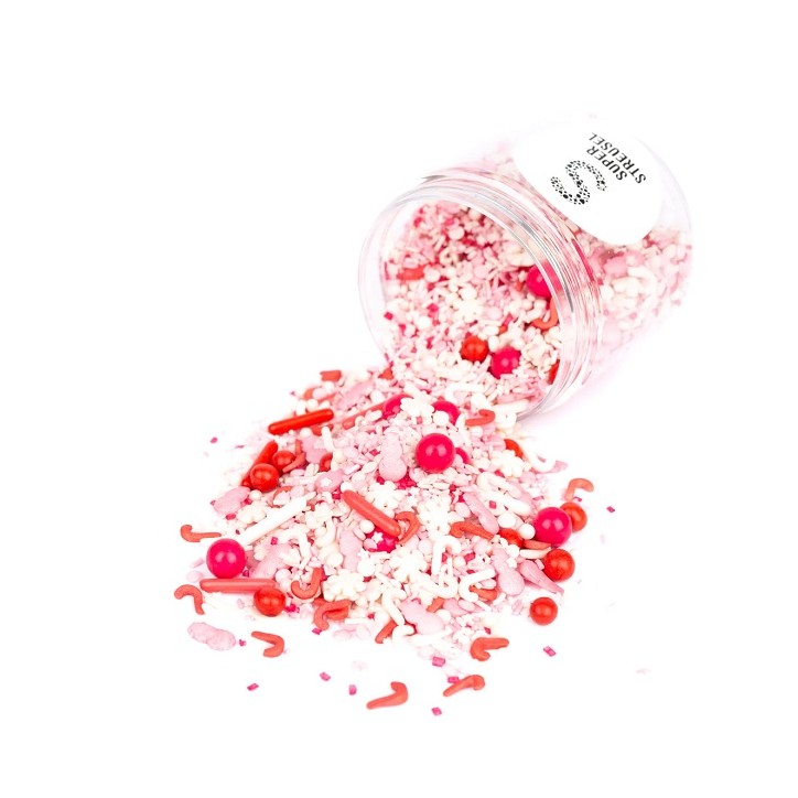 Christmas Sprinkles Mix OhLollipop Red-White-Pink