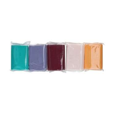 Fondant Multipack Chic Colours - Chic Aubergine Mystic Turquoise Vintage Purple Rosé White & Tropical Orange