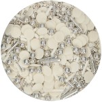 FunCakes Silver Chic Medley Sugar Sprinkles, 65g