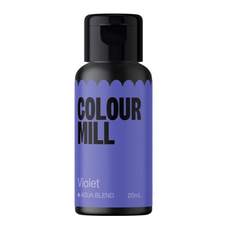 Aqua Blend Food Colouring Violet Colour Mill