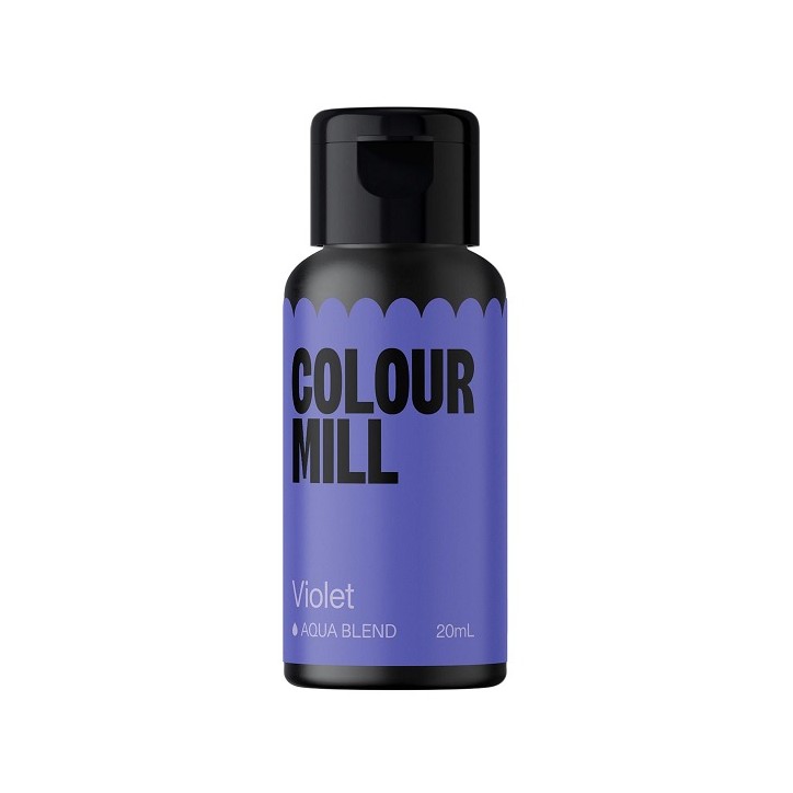 Aqua Blend Food Colouring Violet Colour Mill