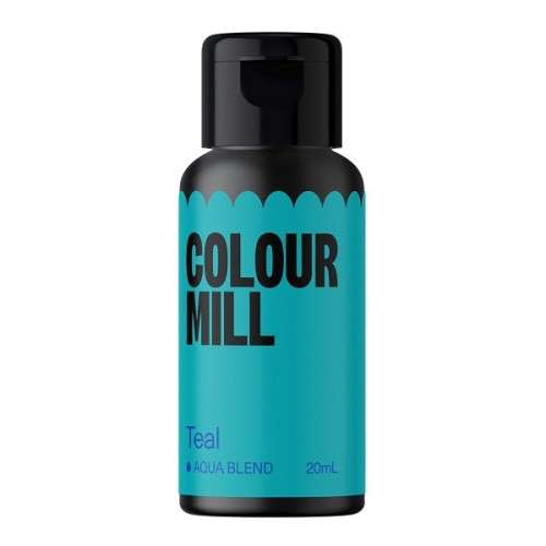 Colour Mill Aqua Blend Food Colouring Teal 20ml