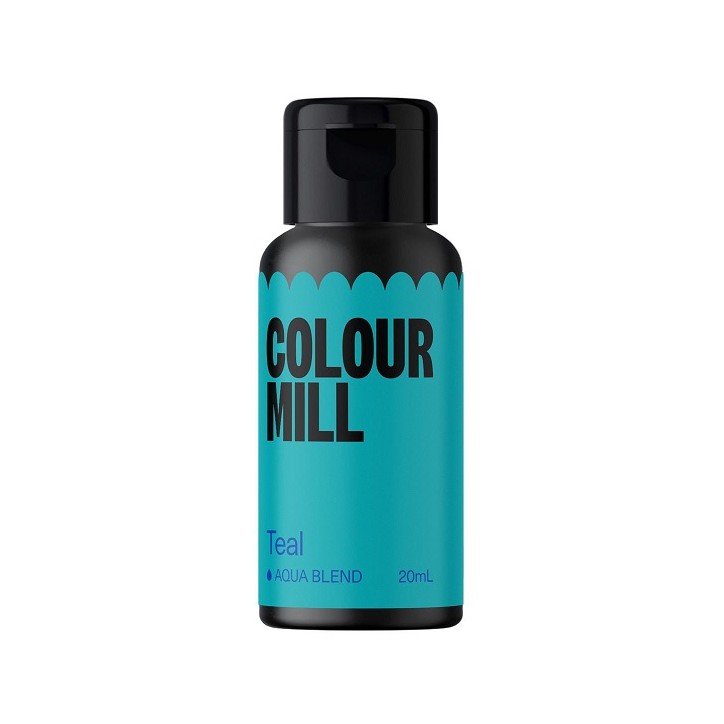 TEAL Lebensmittelfarbe Colour Mill Aqua Blend - Farbe auf Wasserbasis