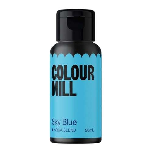 Colour Mill Aqua Blend Lebensmittelfarbe Sky Blue 20ml