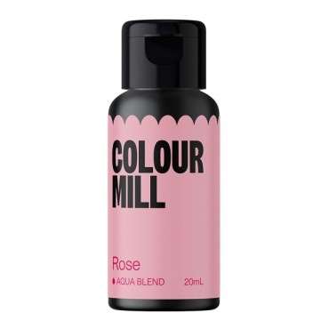 Rose Lebensmittelfarbe Aqua Blend Colour Mill Farben