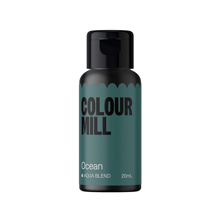 Kosher Vegan Halal Food Colour OCEAN Colour Mill