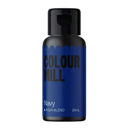 Colour Mill Aqua Blend Food Colouring Navy 20ml