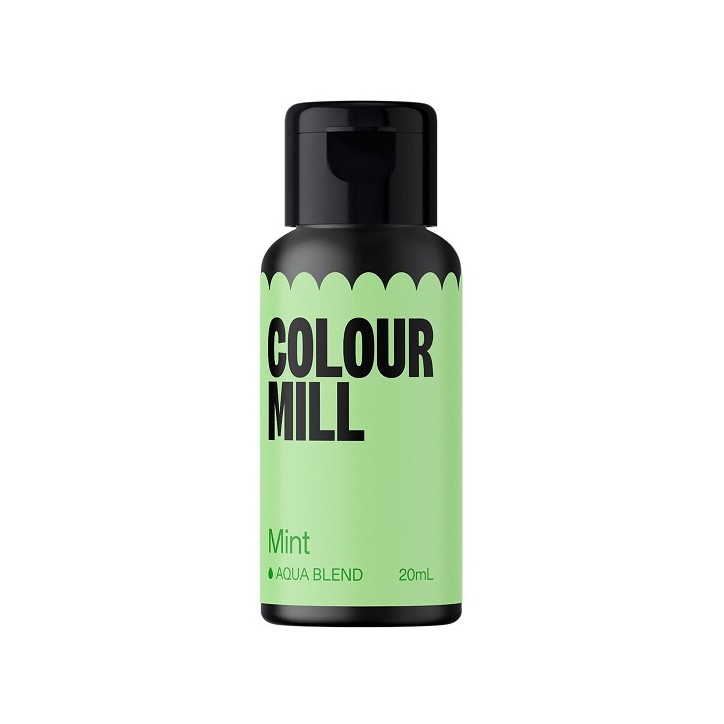 Green Food Coloring Aqua Blend Mint Colour Mill