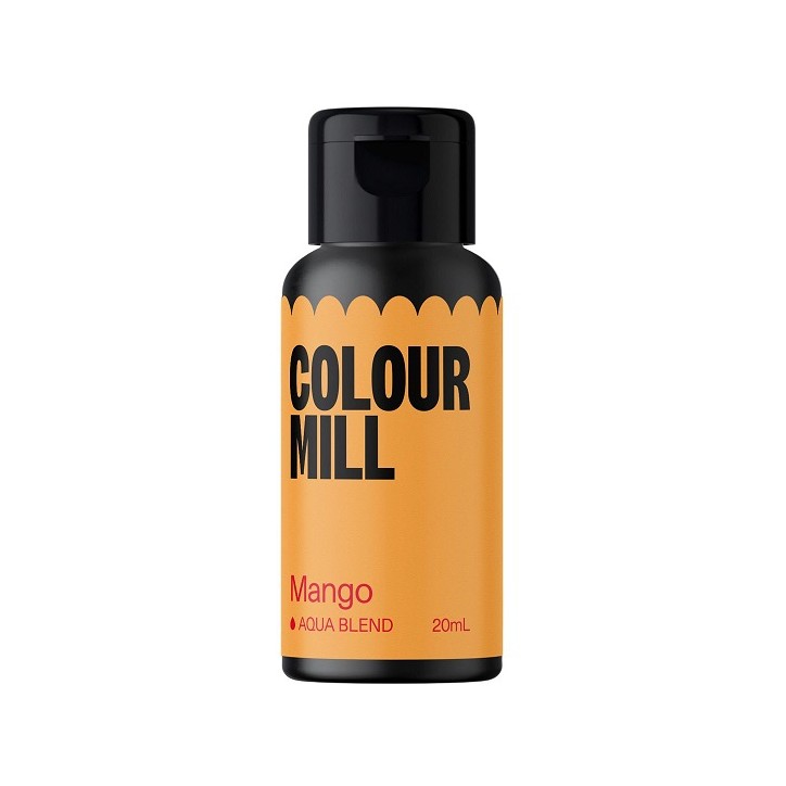 Mango Water-Based Food Colouring - Mango Aqua Blend Colour Mill