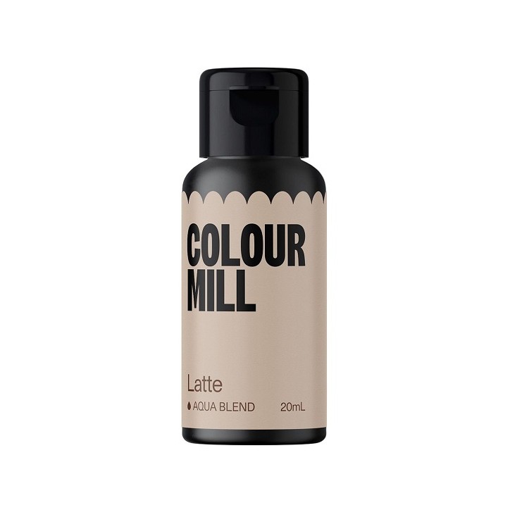 Latte Brown Food Colouring - Colour Mill Aqua Blend