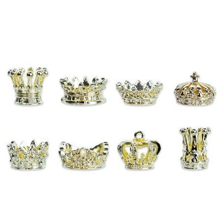 Zamak Crown Ephiphany Cake Figure