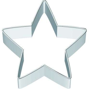 Star Cookie Cutter - Christmas Cookie Cutter five-pointed Star