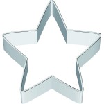 Five-pointed Star Cookie Cutter, 7.5cm