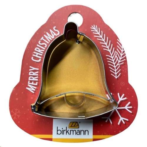 Birkmann Bell Cookie Cutter on Blister, 5.5cm