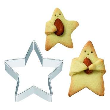 Birkmann Cuddle star Cookie Cutter on Blister, 6cm