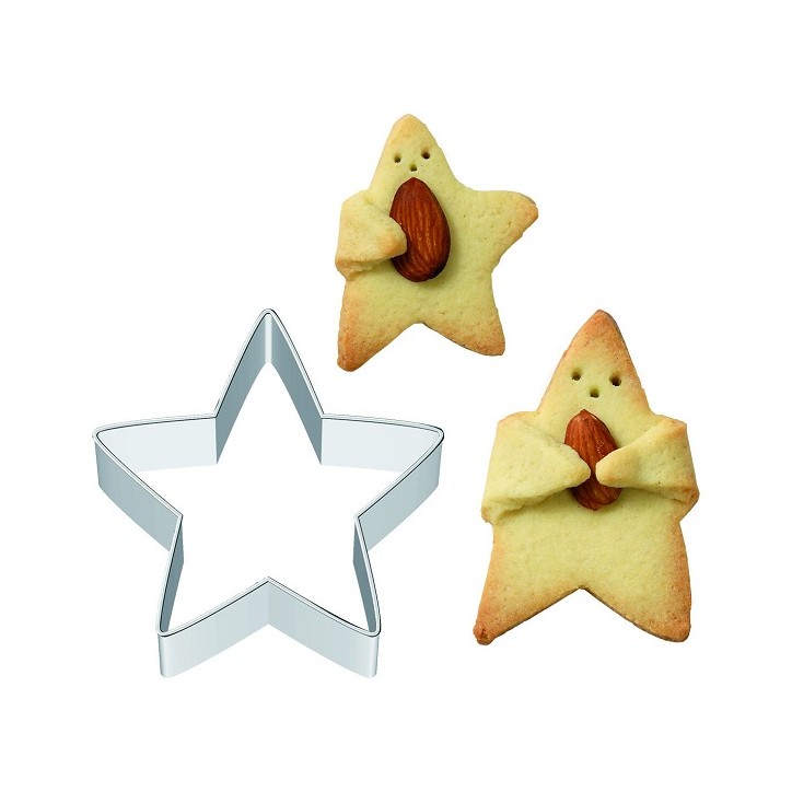 Birkmann Cuddle star Cookie Cutter on Blister, 6cm