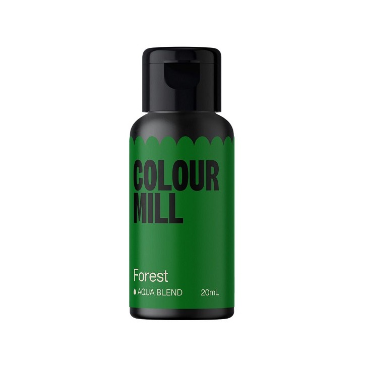 Colour Mill Aqua Blend Forest - Food Colouring Green