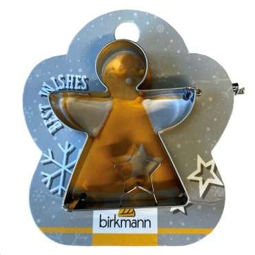 Angel Christmas Cookie Cutter - Gaurdian Angel Cookie Cutter