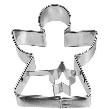 Angel Christmas Cookie Cutter - Gaurdian Angel Cookie Cutter