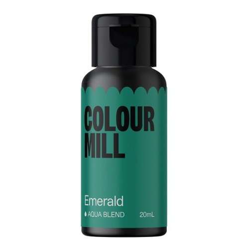 Colour Mill Aqua Blend Food Colouring Emerald 20ml