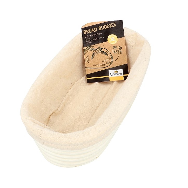 long fermentation basket / bread proofing basket for 1kg bread dough