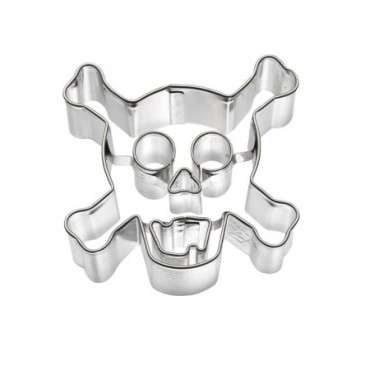 Totenkopf Ausstechform - Skull & Crossbone Keksausstecher