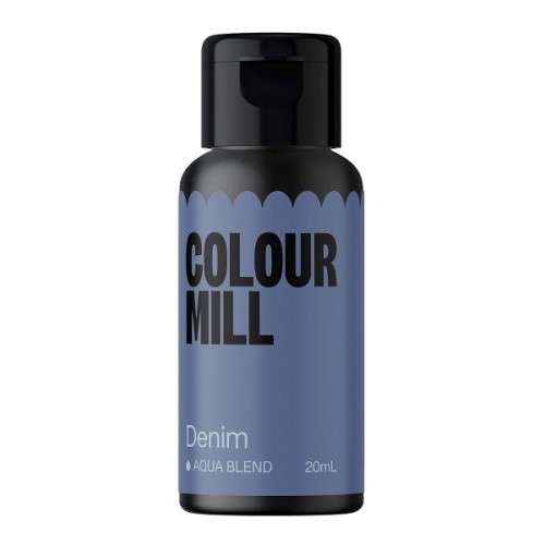 Colour Mill Aqua Blend Food Colouring Denim 20ml