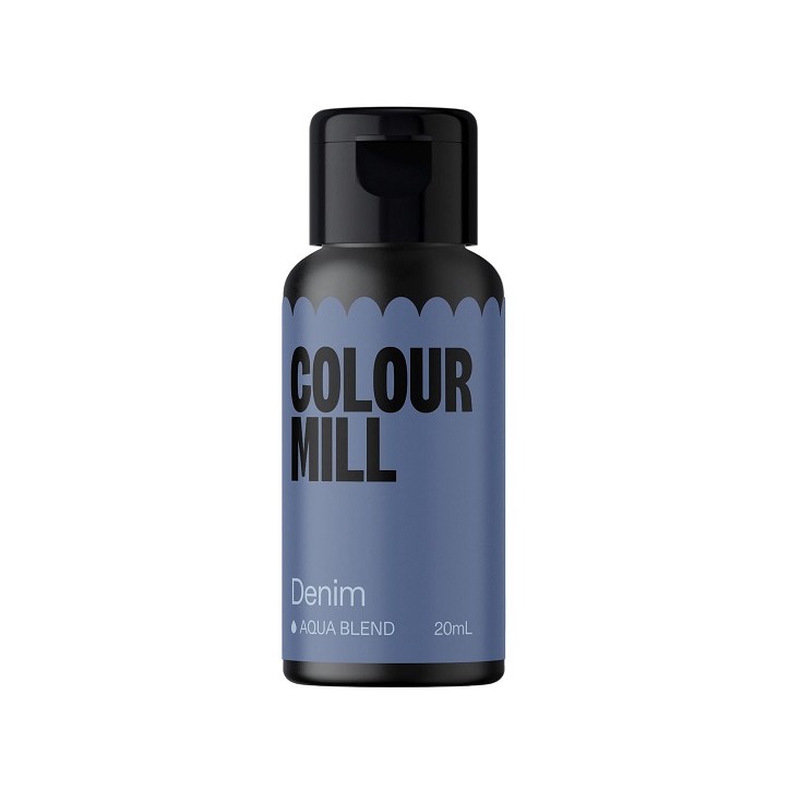 Denim Aqua Blend Food Colouring Colour Mill Switzerland