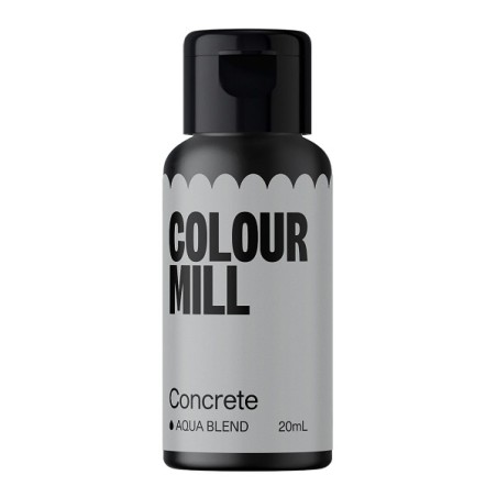 Lebensmittelfarbe Grau Colour Mill Aqua Blend