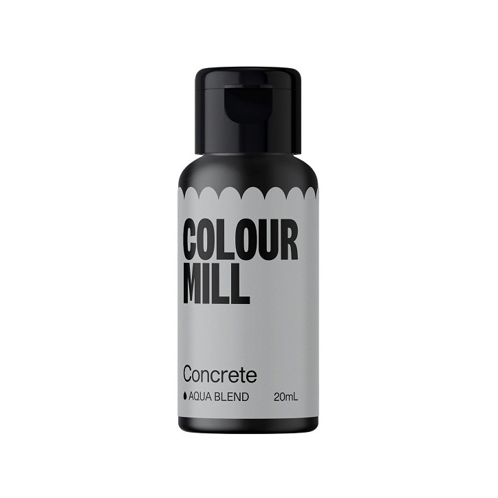 Lebensmittelfarbe Grau Colour Mill Aqua Blend