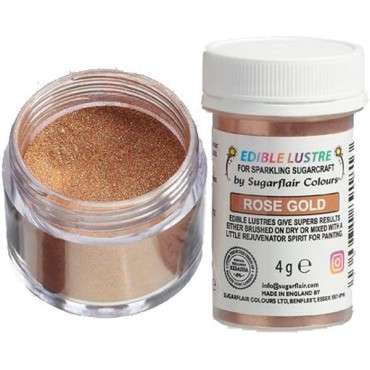 Essbarer Farbstaube Rose Gold - Edible Lustre Rosegold