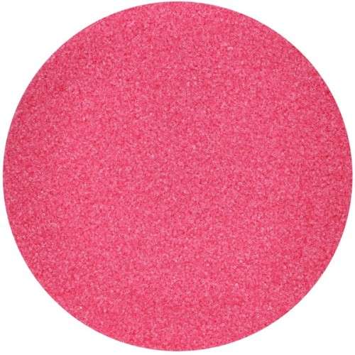 FunCakes Sanding Sugar Pink, 80g